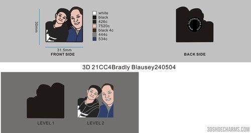 CUSTOM CHARMS  21CC4Bradly Blausey