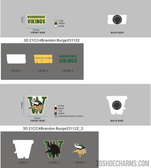 CUSTOM CHARMS-21CC4Brandon Burge