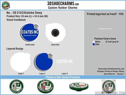 CUSTOM CHARMS 21CC4Catisha Toney250804