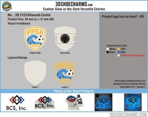 Versatile Shoe Charm Glowing 21CC4Hannah Corbin251109-RE