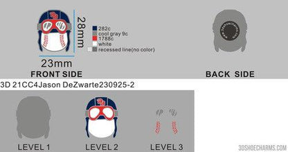 CUSTOM CHARMS-21CC4Jason DeZwarte