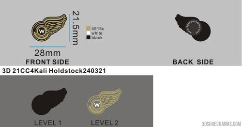 CUSTOM CHARMS-21CC4Kali Holdstock