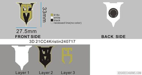 CUSTOM CHARMS 21CC4Kristin