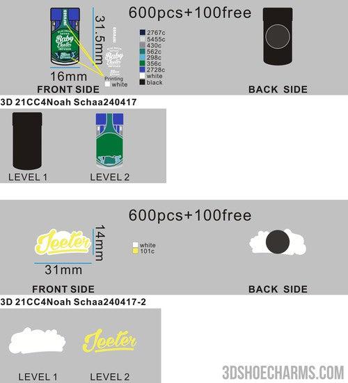 CUSTOM CHARMS-21CC4Noah Schaa