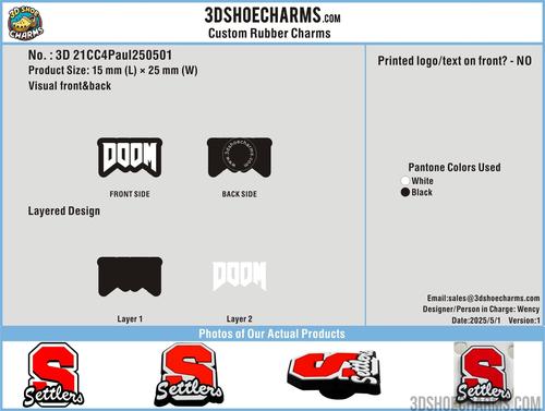 CUSTOM CHARMS 21CC4Paul250501