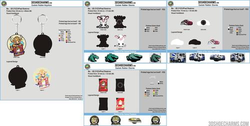 CUSTOM RUBBER KEYCHAIN and CUSTOM CHARMS 21CC4Paul Ramirez250826-RE