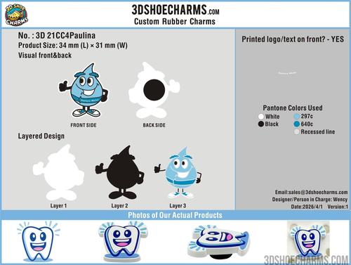 Custom Rubber Clog Charms - 20260402 - 21
