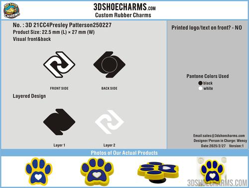 CUSTOM CHARMS 21CC4Presley Patterson