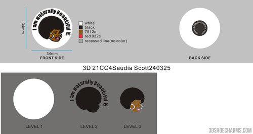 CUSTOM CHARMS-21CC4Saudia Scott