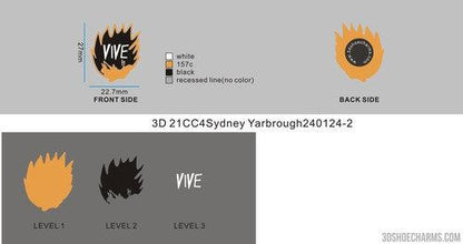 CUSTOM CHARMS-21CC4Sydney Yarbrough