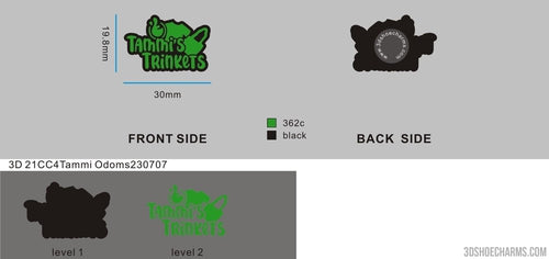 CUSTOM CLOG CHARMS-21CC4Tammi Odoms230707