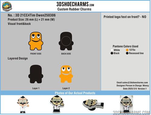 CUSTOM CHARMS 21CC4Tim Owen-Reorder