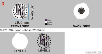 CUSTOM CLOG CHARMS-21RC4Byron Johnson230526