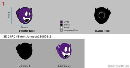 CUSTOM CLOG CHARMS-21RC4Byron Johnson230526