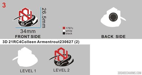 CUSTOM CLOG CHARMS-21RC4Colleen Armentrout230627