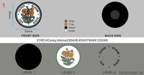 CUSTOM CLOG CHARMS-21RC4Corey Atkins230428