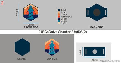 CUSTOM CLOG CHARMS-21RC4Daiva Chauhan230503