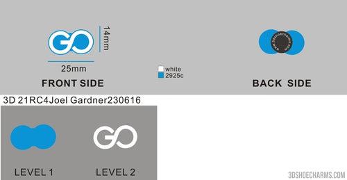 CUSTOM CLOG CHARMS-21RC4JOEL GARDNER230708