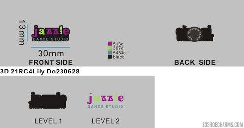 CUSTOM CLOG CHARMS-21RC4Lily Do230628