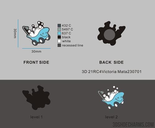 CUSTOM CLOG CHARMS-21RC4Victoria Mata230701