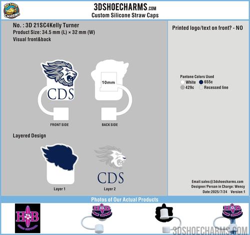 Silicone Straw Cap 21SC4Kelly Turner250724