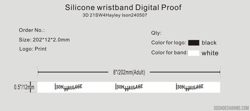 CUSTOM CHARMS WRISTBAND AND LANYARD 21Hayley Ison