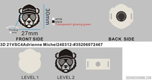 CUSTOM GLOWING VERSATILE CHARMS-21VSC4Adrienne Michel