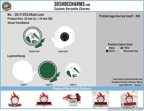 CUSTOM VERSATILE SHOE CHARMS 21VSC4Kate Lunz250903