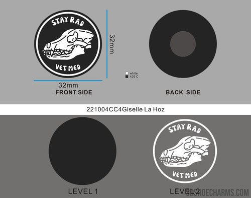 Custom shoe charms-05-Giselle La Hoz