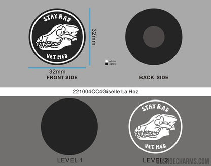 Custom shoe charms-05-Giselle La Hoz