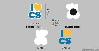 CUSTOM CLOG CHARMS - 05CC4Kelli Matonak