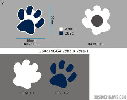 CUSTOM SHOE CHARMS-05CC4Ivette Rivera