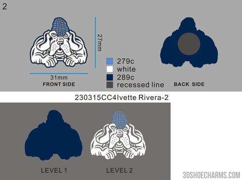 CUSTOM SHOE CHARMS-05CC4Ivette Rivera