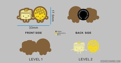 CUSTOM SHOE CHARMS-05RC4Juliana Sung