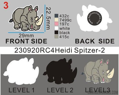 18-custom shoe charm-RC4Heidi Spitzer