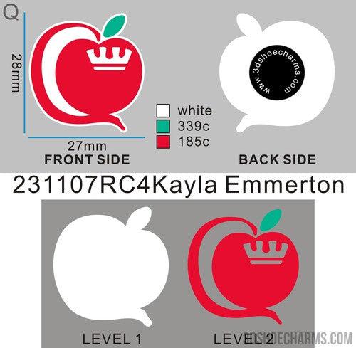 18-custom shoe charm-231107RC4Kayla Emmerton