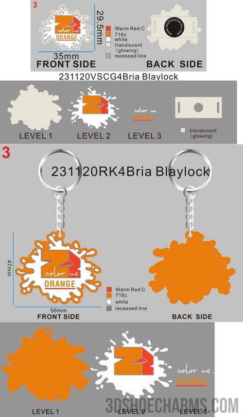 18-custom rubberkeychain & shoe charm-2311204Bria Blaylock