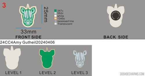 CUSTOM SHOE CHARMS - 24CC4Amy Gutheil20240406