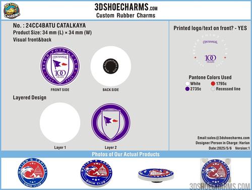 CUSTOM SHOE CHARMS - 24CC4BATU CATALKAYA20250505