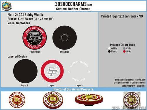 CUSTOM SHOE CHARMS - 24CC4Bobby Wasik20250807