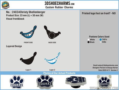 CUSTOM SHOE CHARMS - 24CC4Christy Shellenberger20250411