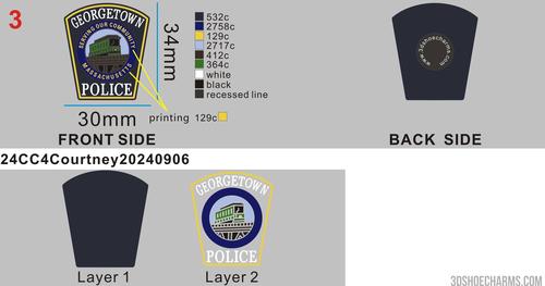 CUSTOM SHOE CHARMS - 24CC4Courtney20240906