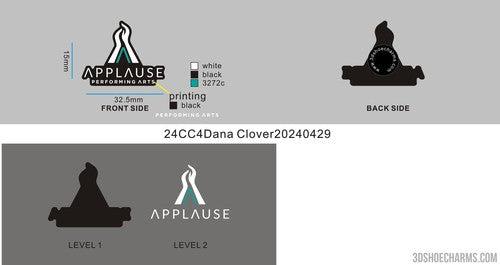 CUSTOM SHOE CHARMS - 24CC4Dana Clover20240429