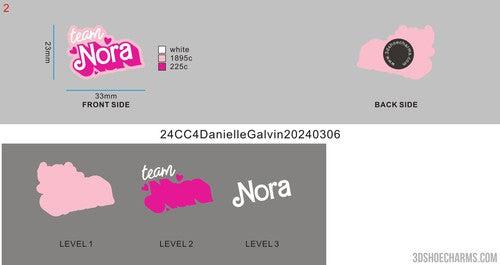 CUSTOM SHOE CHARMS - 24CC4DanielleGalvin20240306