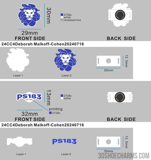 CUSTOM SHOE CHARMS -24CC4Deborah Malkoff-Cohen20240716