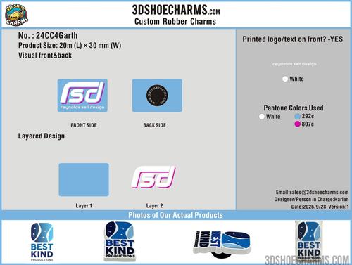 CUSTOM SHOE CHARMS - 24CC4Garth20250928
