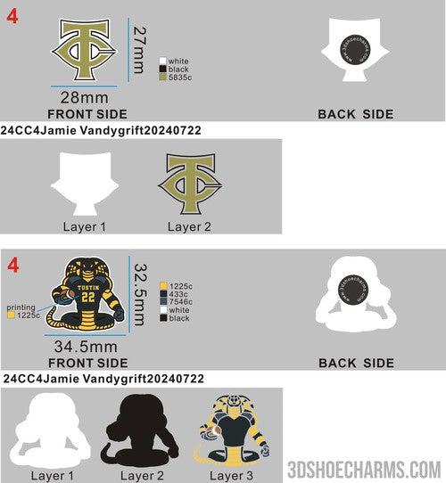 CUSTOM SHOE CHARMS -24CC4Jamie Vandygrift20240722