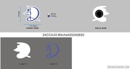 CUSTOM SHOE CHARMS - 24CC4Jill Mitchell20240820