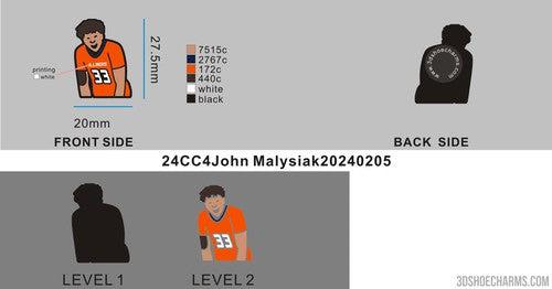 CUSTOM SHOE CHARMS - 24CC4John Malysiak20240205