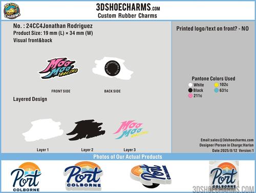 CUSTOM SHOE CHARMS - 24CC4Jonathan Rodriguez20250812
